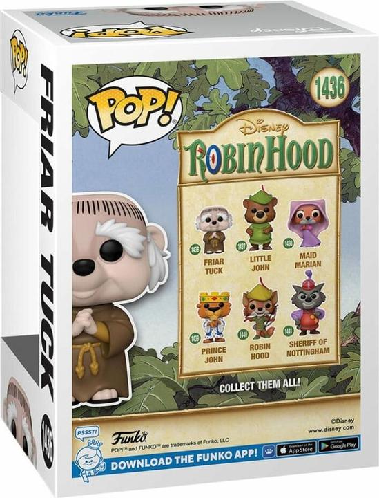 Immagine prodotto Funko Robin Hood - 1436 - Frate Tuck Disney