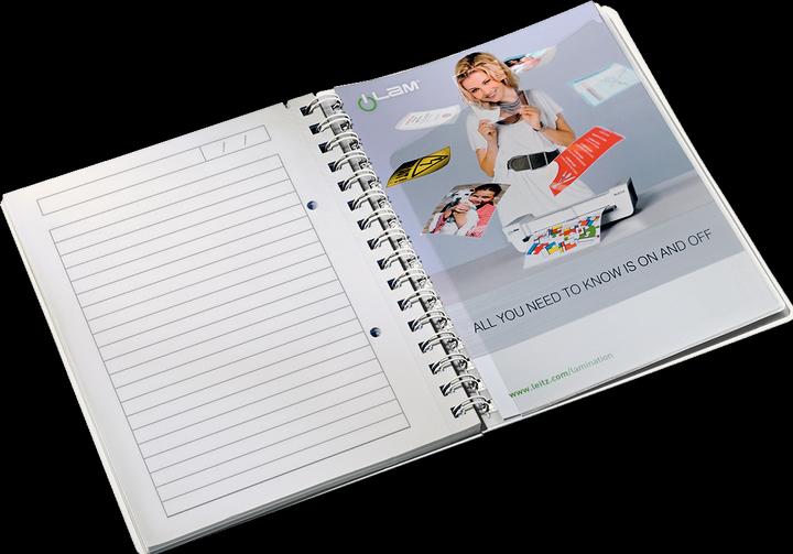 Actual product image Leitz Spiral book WOW (A5, Lined, Soft cover)