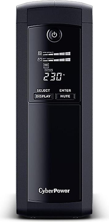 Actual product image Cyberpower Value Pro VP1600EILCD (960 VA, 960 W, Line-interactive UPS)