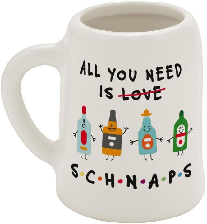Sheepworld Schnapsglas All you need 50 ml, 1 Stück (0.50 dl, 1 x, Schnapsgläser + Shotgläser)