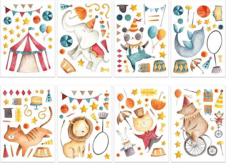 Papierdrachen Circus (2 x 22 x 32 cm)