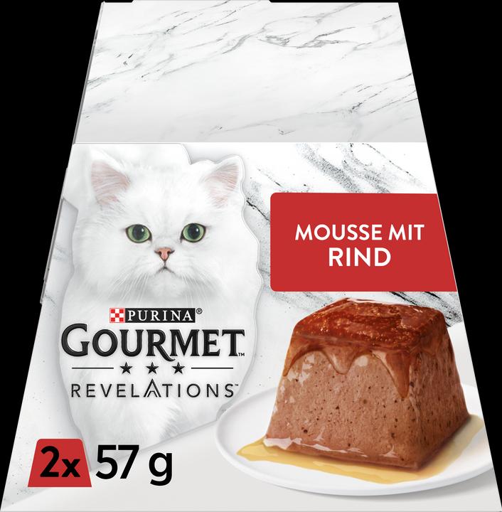 Produktbild Gourmet Mousse mit Rind (Adult, 2 Stk., 114 g)