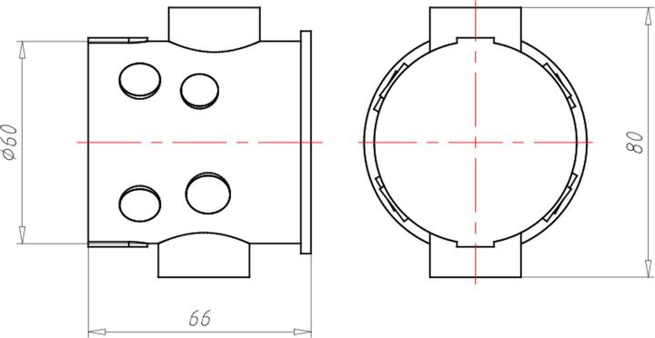 Actual product image Kaiser Device junction box