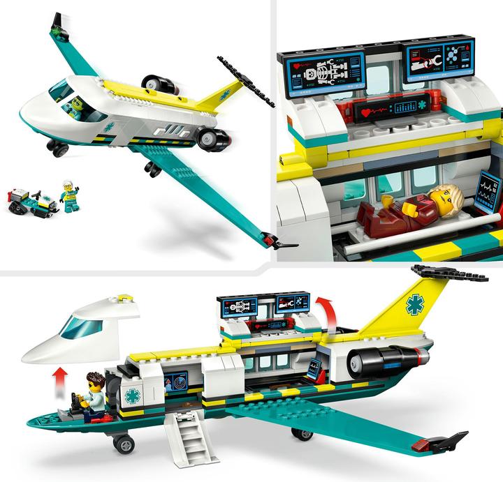 Actual product image LEGO Notfallrettungsflugzeug (60465, LEGO City)