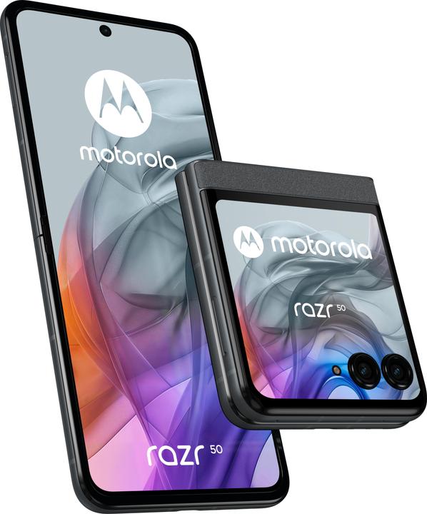 Productafbeelding Motorola Razr 50 (256 GB, Koala Grijs, 6.90", SIM + eSIM, 50 Mpx, 5G)