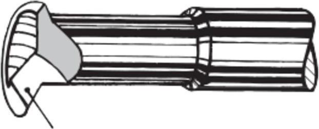 Image du produit Outil pour filetage intérieur ®, filetage à droite Forme 55° (Whitworth)