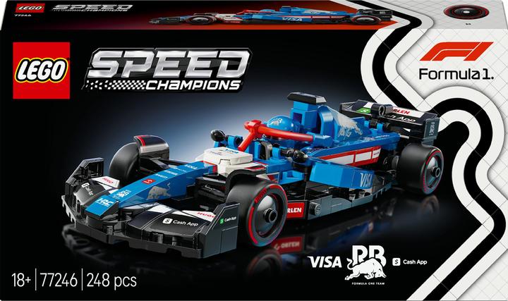 LEGO Visa Cash App RB VCARB 01 F1 Rennauto (77246, LEGO Speed Champions)