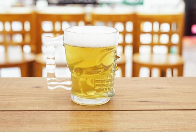 Image du produit Winkee Verre à bière Skull (0.40 l, 1 x)