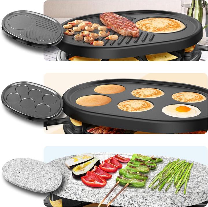 Produktbild Leogreen 4-in-1 Raclette-Gerät