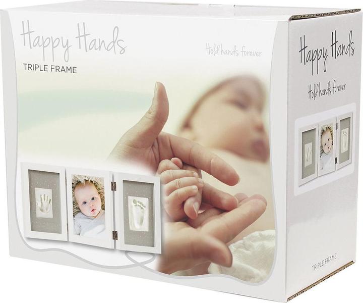 Actual product image Dooky Happy Hands impression set Baby Print Trible Frame