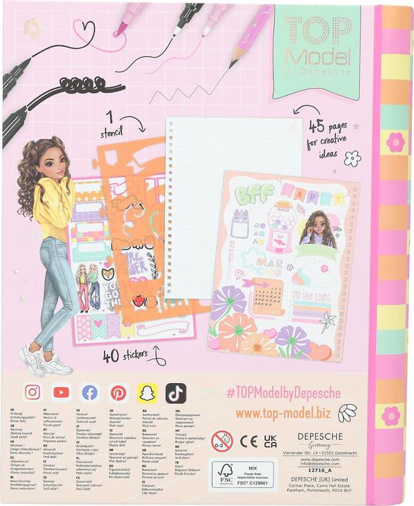 Actual product image Top Model TOPModel My Journal ( 0412716 )
