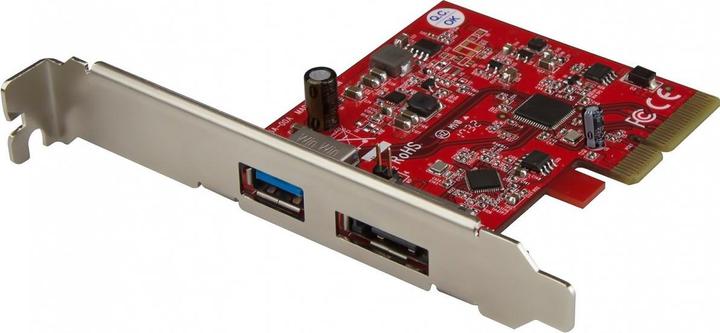 StarTech Scheda USB 3.1 PCIe - 2 porte - 1 x USB-A e 1 x eSATA - 10 GBit / s - Scheda USB 3.1 -...