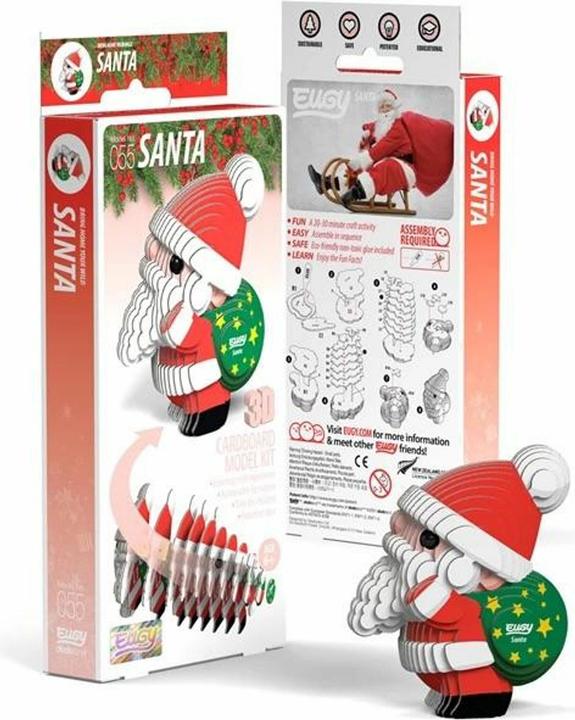 Actual product image Eugy Santa