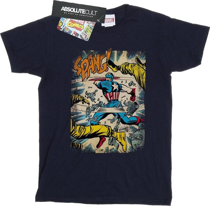 Image du produit - T-shirt CAPTAIN AMERICA SPANG - Homme (3XL)
