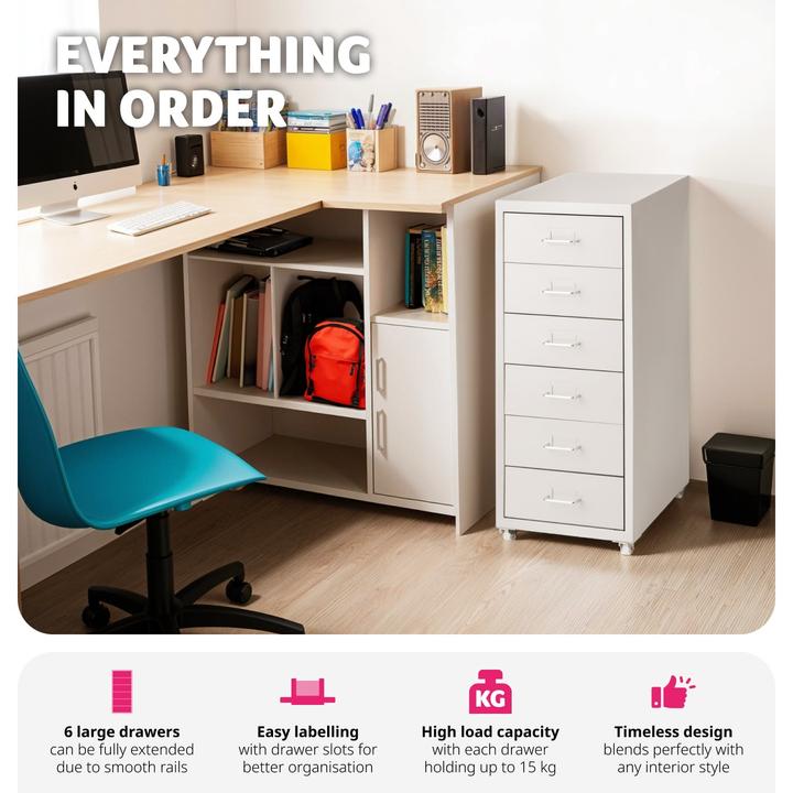 Immagine prodotto tectake Rotolo contenitore (41 x 28 x 69 cm)