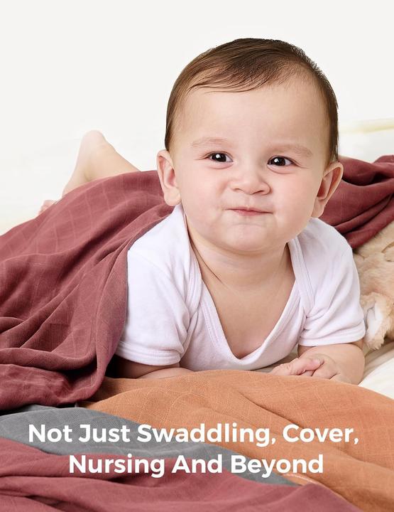 Image du produit Momcozy Couverture Swaddle (120 cm, 120 cm)
