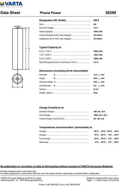 Image du produit Bosch Security Systems Batterie pour DECT COM 557, Telekom Sinus 43, 44