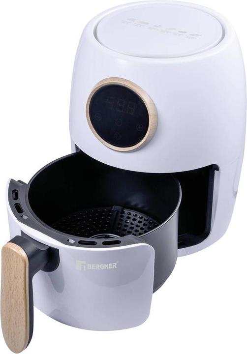 Immagine prodotto Bergner Friggitrice ad aria calda 1000W rivestimento antiaderente, con display, involucro cool-touch
