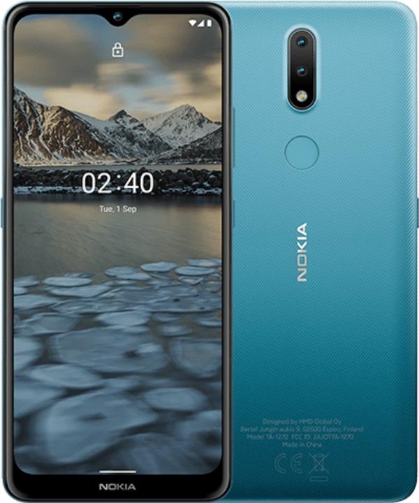 Actual product image Nokia 2.4 (32 GB, Blue, 6.50", Hybrid Dual SIM, 13 Mpx, 4G)