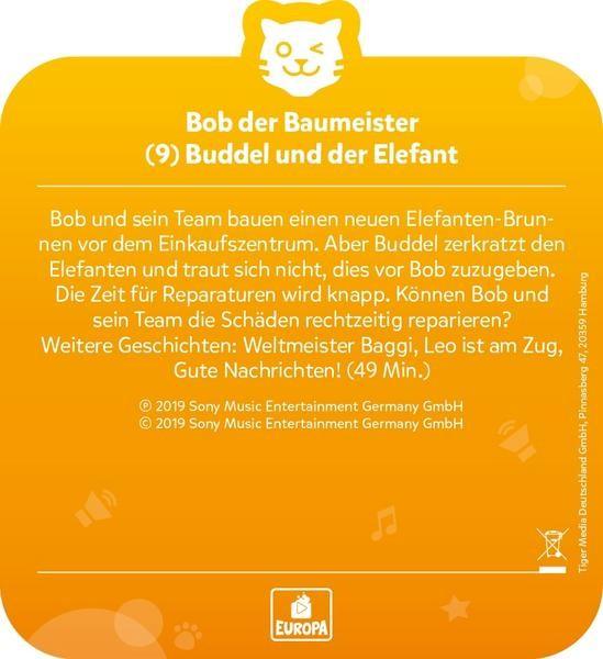 Produktbild Tigermedia Tigercard Bob der Baumeister Buddel der Elefant (Deutsch)