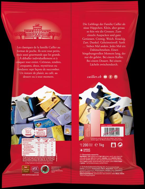 Actual product image Cailler Napolitains mix (1000 g)