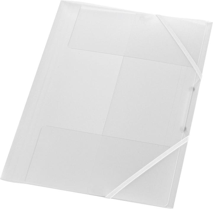 Herlitz Gummizugmappe A4 PP transluzent (A4, 1 x)