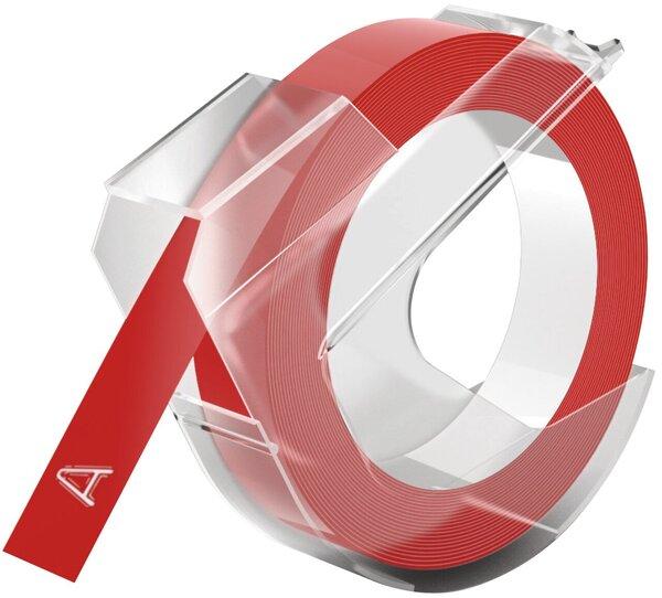 Produktbild Dymo Prägeband glänzend rot (Rot)