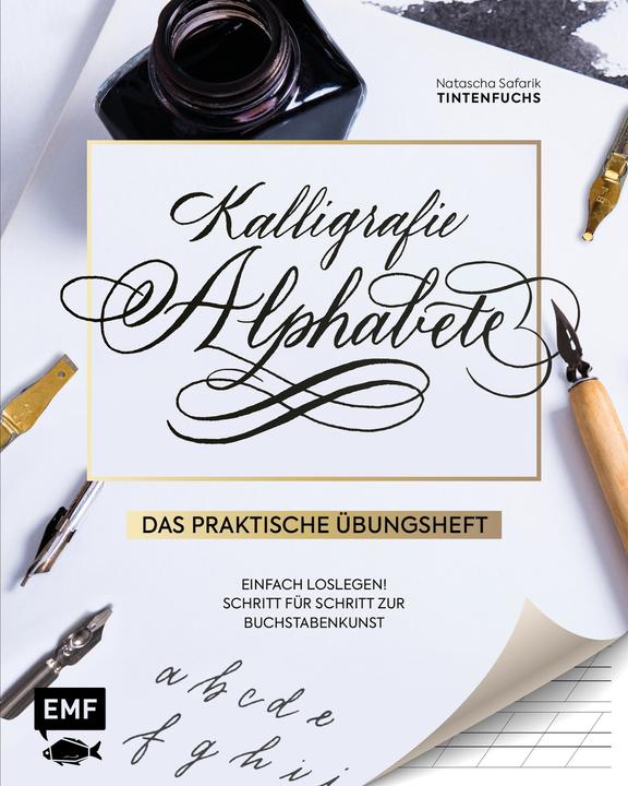 Immagine prodotto Kalligrafie Alphabete – Das praktische Übungsheft (Tedesco, Natasha Safarik, 2021)