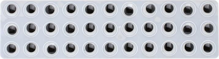 Actual product image Glorex Wiggle eyes 18mm round SB 14pcs self-adhesive