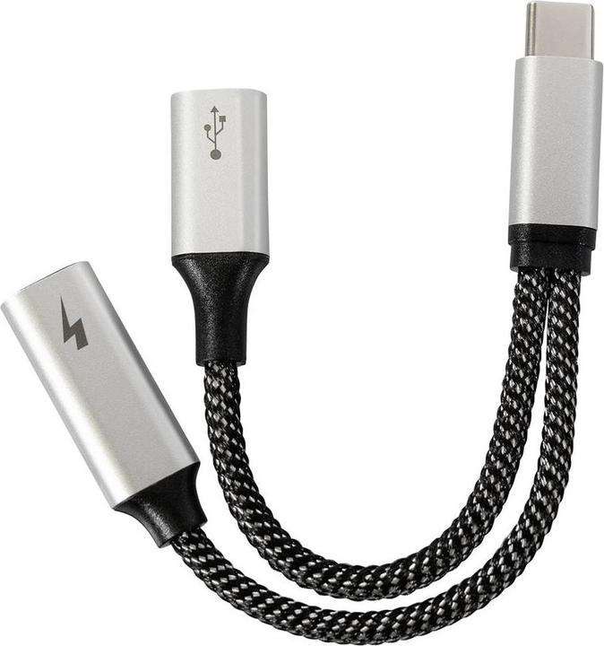Produktbild Maxtrack USB Typ C – 2x USB Typ C (0.15 m, USB 2.0, 60 W)
