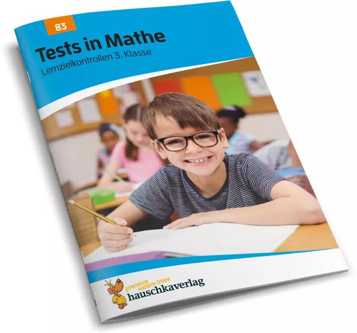 Produktbild Tests in Mathe - Lernzielkontrollen 3. Klasse (Deutsch, Agnes Spiecker, Gisela Specht, 2016)