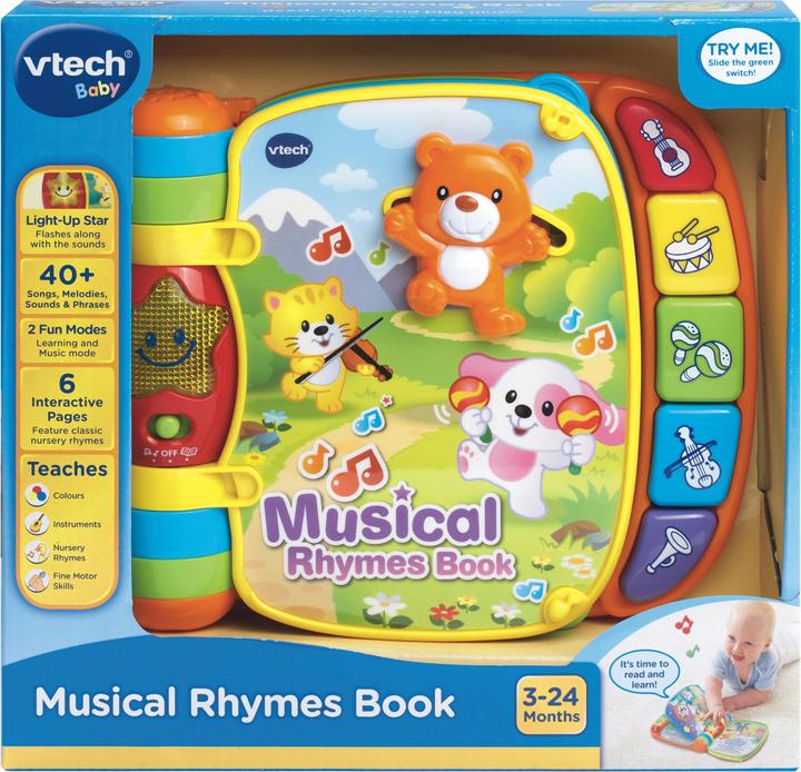 Image du produit VTech Baby Musicbook with Kids Songs (Danois) (950-166732) (Danois)
