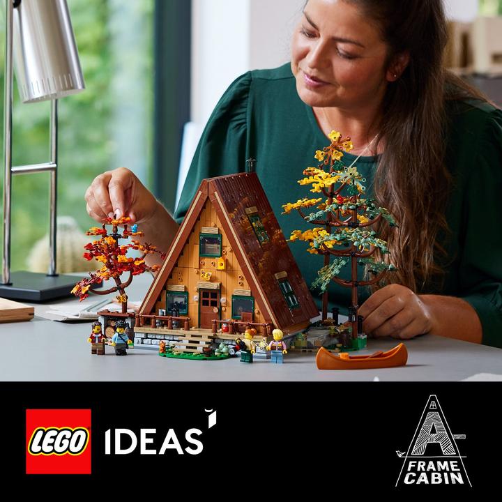 Produktbild LEGO Finnhütte (21338, LEGO Ideas, LEGO Seltene Sets)