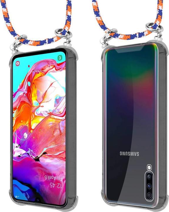 Produktbild Cadorabo TPU Handy Kette SILBER Cover