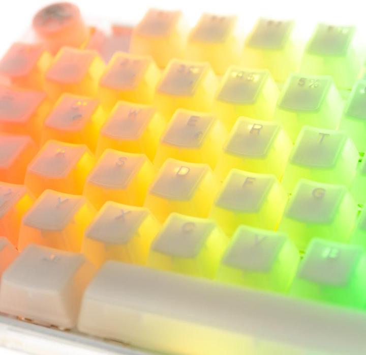 Immagine prodotto Ducky Tastiera da gioco One 3 Aura White TKL, LED RGB - MX-Blue (DE, Cablato)