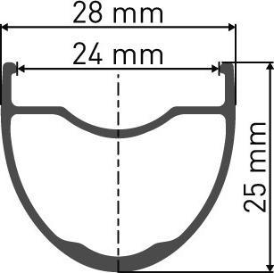 Produktbild DT Swiss GR 1600 Spline (Hinterrad, 28")