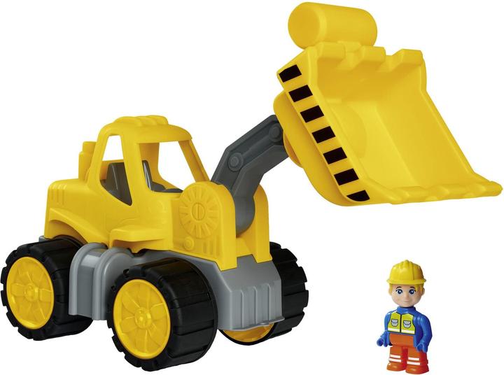 Actual product image BIG Power Worker wheel loader + figure
