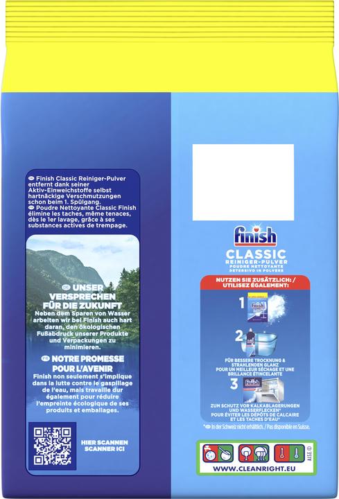 Image du produit Finish Détergent pour le lavage de la vaisselle en machine (Poudre, 65 x)