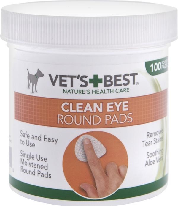 Produktbild Vet's Best Clean Eye Round Pads (Hund)