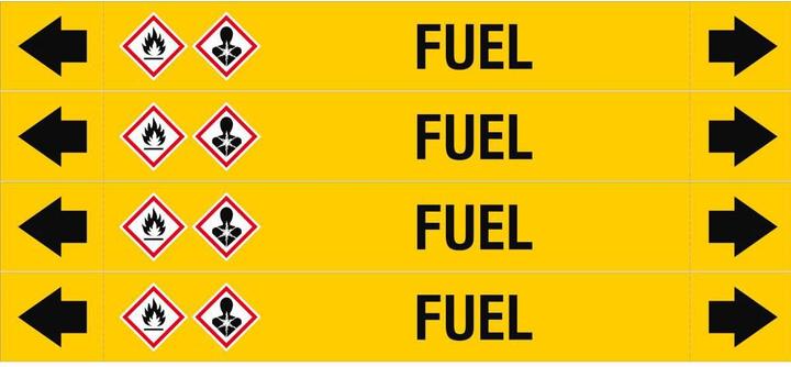 Image du produit Brady ASME - Marqueurs de tubes - Fuel