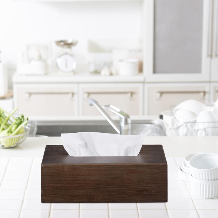 Actual product image Relaxdays Cosmetic tissue box