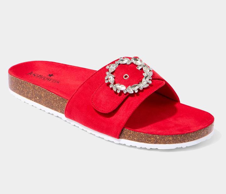 Produktbild Joe Browns Jewelled Buckle Slider Sandals (37)