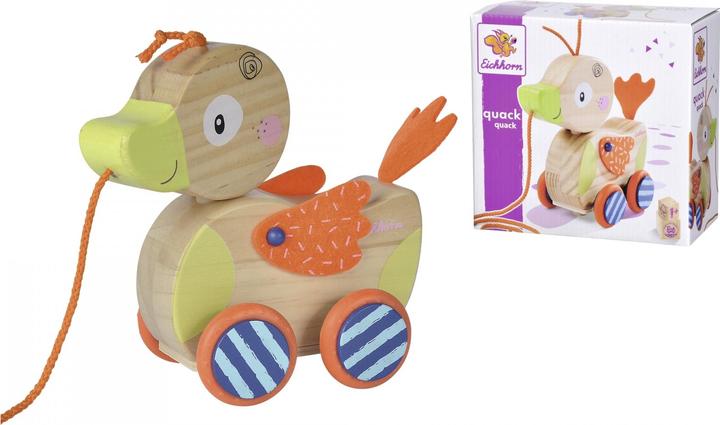 Actual product image Eichhorn Pull-along duck