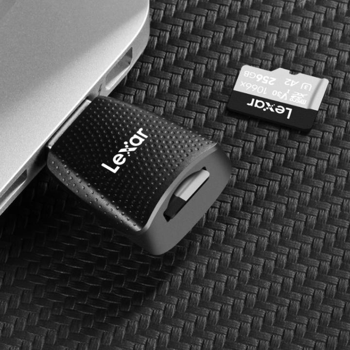 Actual product image Lexar MicroSD Card Reader (USB 3.2)