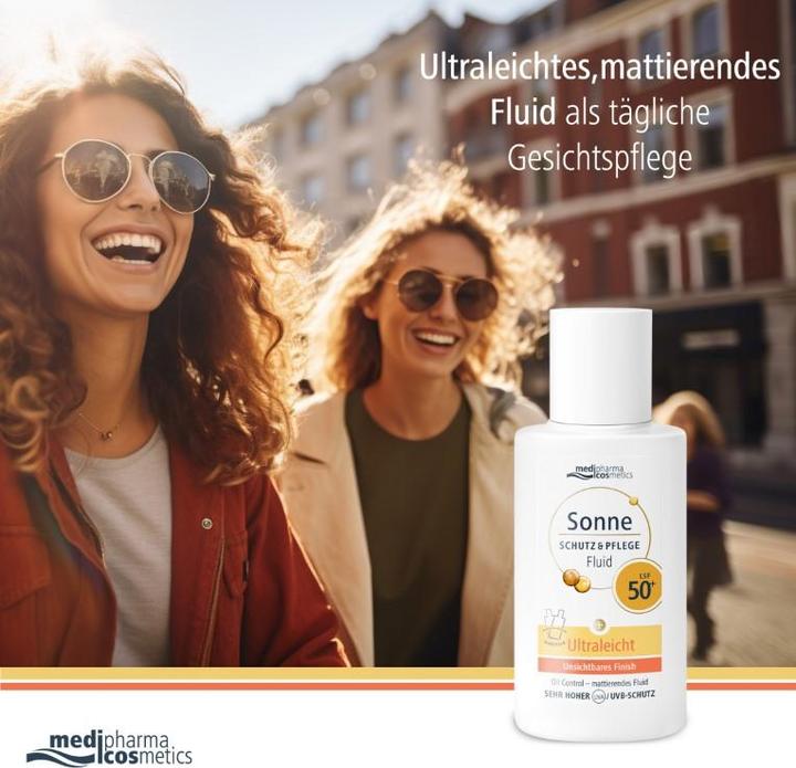 Produktbild Dr. Theiss SONNE SCHU+PFL FLUI LSF50+ (Sonnencreme, SPF 50+, 50 ml)