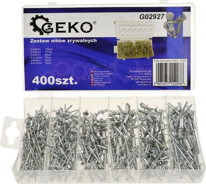 Produktbild GEKO Set mit 400 Nieten