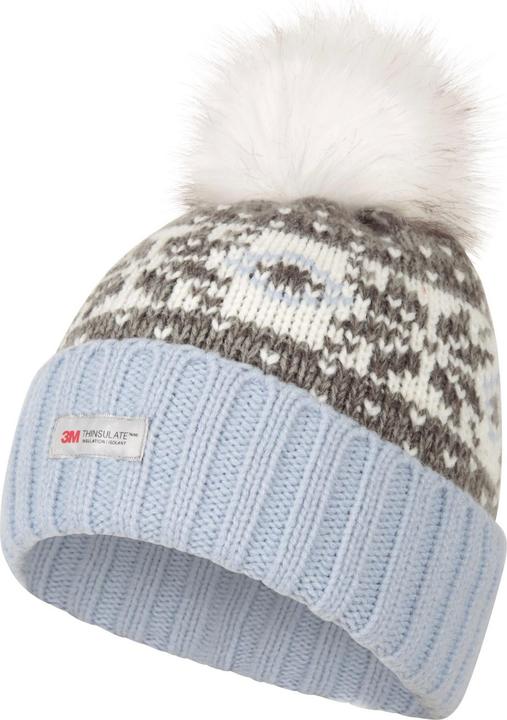 Mountain Warehouse Womens/Ladies Fair Isle Pom Pom Beanie (One Size)