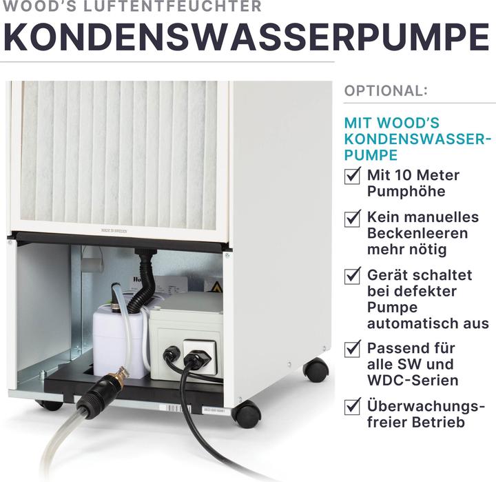 Produktbild Wood's LD40 (100 m², 18.50 l/24h)
