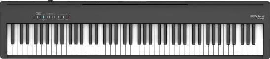 Roland Digital Piano FP-30X Schwarz mit Keyboardständer (88 Tasten)