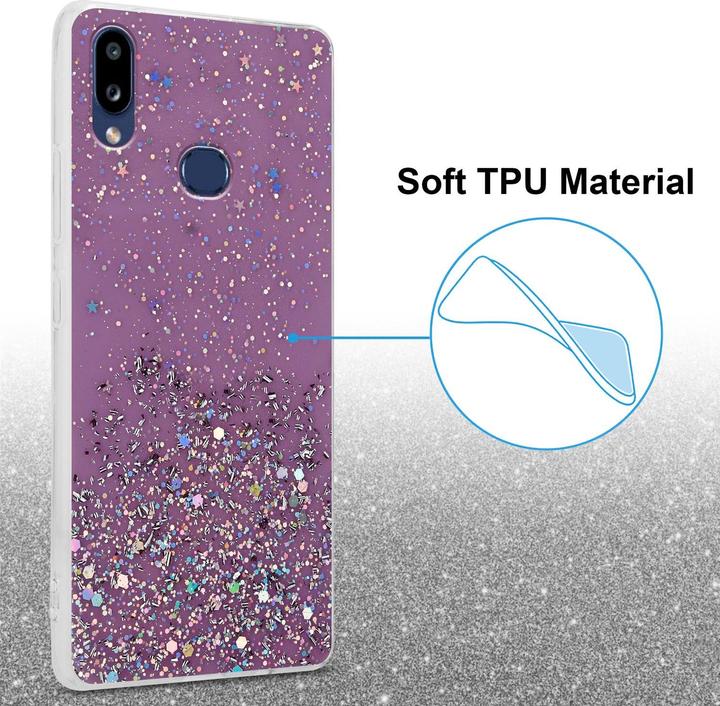 Immagine prodotto Cadorabo Copertura in TPU scintillante (Samsung Galaxy A10s, Samsung Galaxy M01s)